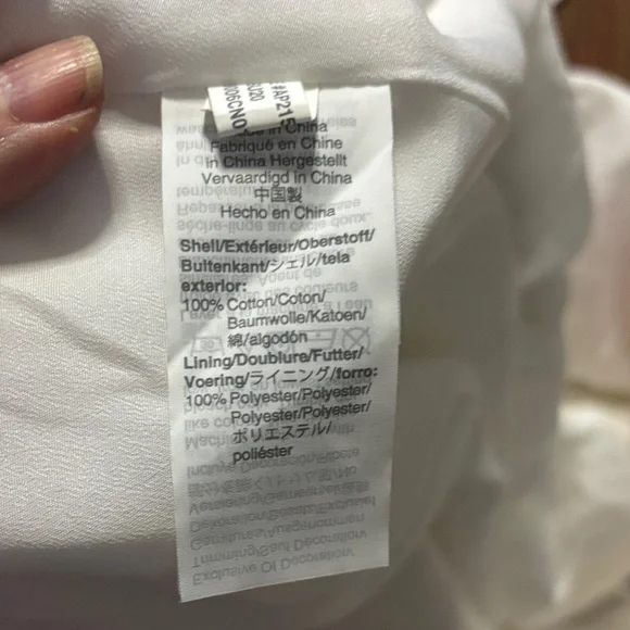 J. Crew White One-Shoulder Dress with Bold Stripes Size 6 NWT - Picture 8 of 8